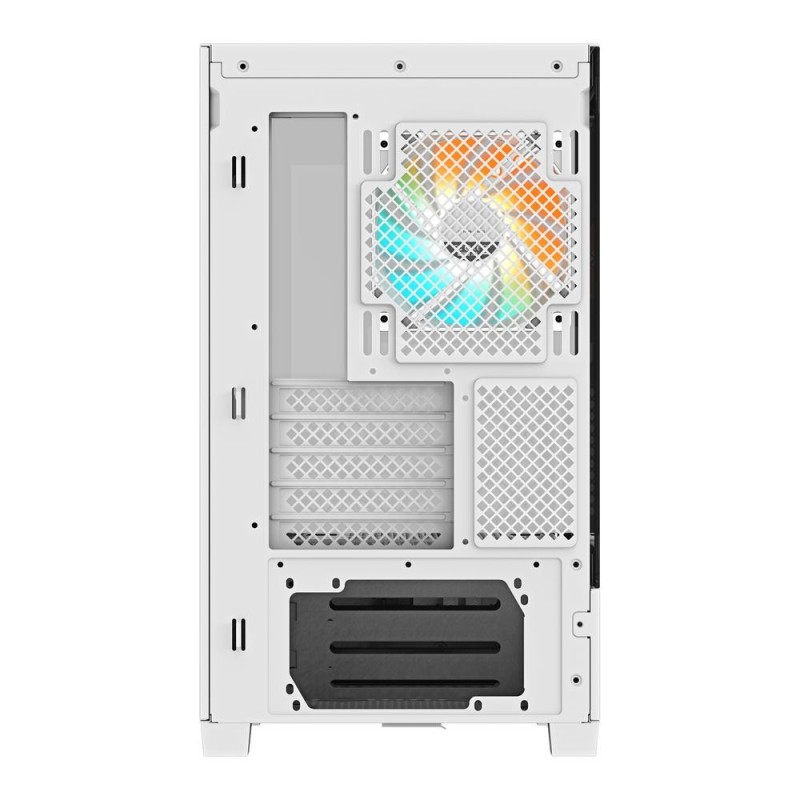 Caja ordenador gaming gigabyte c201 matx vidrio usb 3.2 blanca