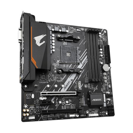 Placa base gigabyte b550m aorus elite am4 m - atx - 4x ddr4 - 4x sata 6gb - s - 4x usb 3.2 - 4x usb 2.0 gab55mael