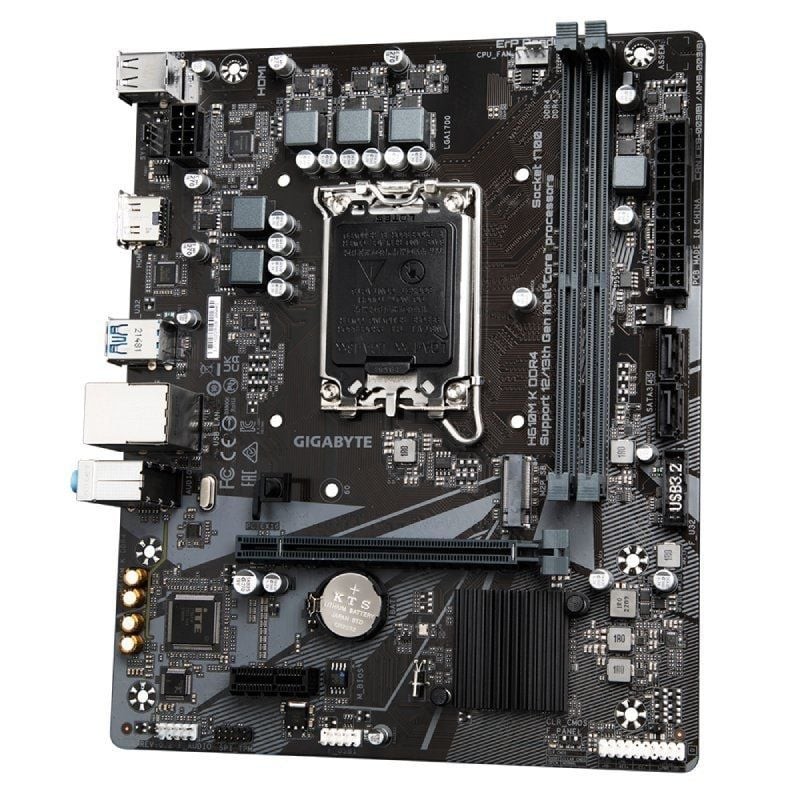 Placa Base Gigabyte H610M K DDR4 Socket 1700/ DDR4/ PCIe 4.0/ Micro ATX