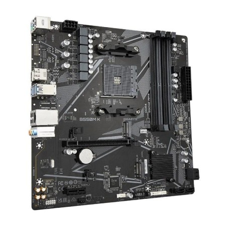 Placa Base Gigabyte B550M K Socket AM4/ DDR4/ PCIe 4.0/ Micro ATX