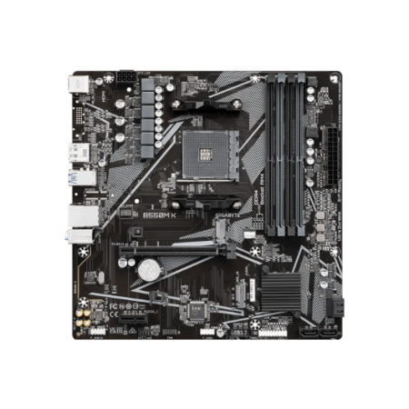 Placa Base Gigabyte B550M K Socket AM4/ DDR4/ PCIe 4.0/ Micro ATX