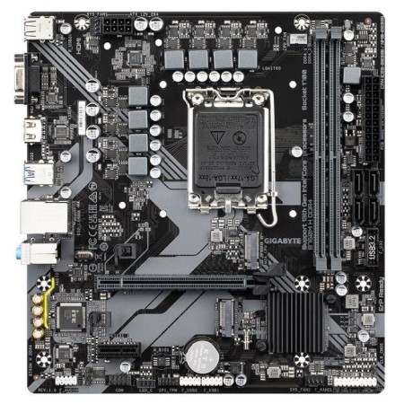 Placa Base Gigabyte B760M H DDR4 Socket 1700/ DDR4/ PCIe 4.0/ Micro ATX
