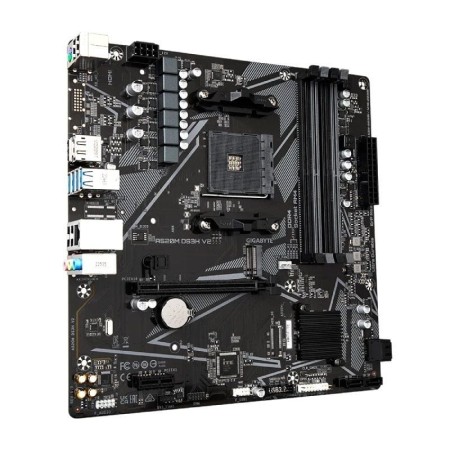 Placa Base Gigabyte A520M DS3H V2 Socket AM4/ DDR4/ PCIe 3.0/ Micro ATX