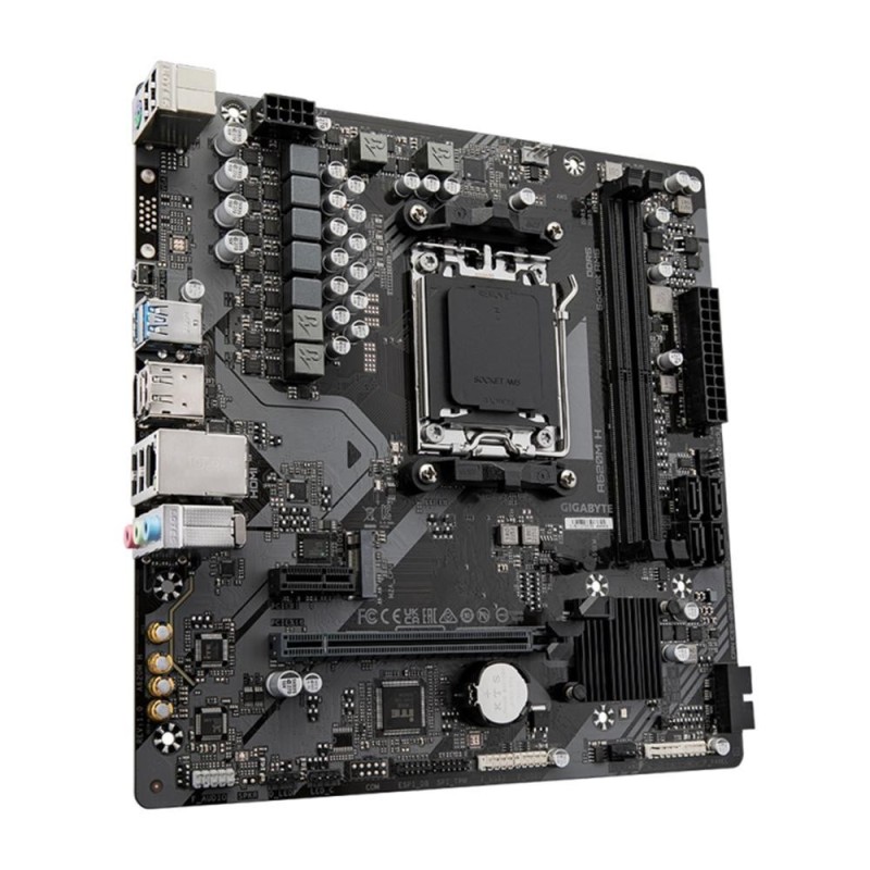 Placa Base Gigabyte A620M H Socket AM5/ DDR5/ PCIe 4.0/ Micro ATX