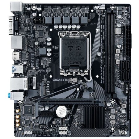 Placa Base Gigabyte H610M S2H V2 Socket 1700/ DDR5/ PCIe 4.0/ Micro ATX