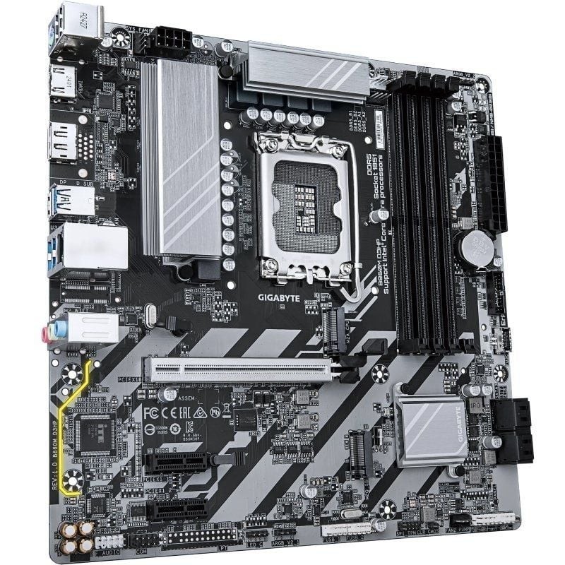 Placa Base Gigabyte B860M D3HP Socket 1851/ DDR5/ PCIe 5.0/ Micro ATX