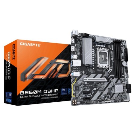 Placa Base Gigabyte B860M D3HP Socket 1851/ DDR5/ PCIe 5.0/ Micro ATX