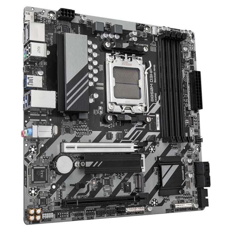 Placa base gigabyte b850m d3hp matx - 4x ddr5