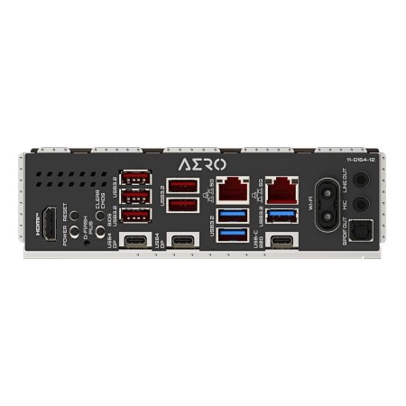 Placa base gigabyte gigabyte x870e aero x3d dark wood am5 atx - 4x ddr5 - 4x sata3