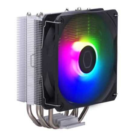 Ventilador disipador cpu cooler master hyper 212 spectrum v3 gaming argb 120mm negro