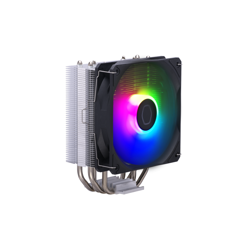 Ventilador disipador cpu cooler master hyper 212 spectrum v3 gaming argb 120mm negro