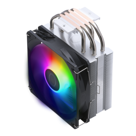 Ventilador disipador cpu cooler master hyper 212 spectrum v3 gaming argb 120mm negro