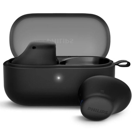 Auriculares Bluetooth Philips TAT2149 con estuche de carga/ Autonomía 6h/ Negros