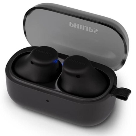Auriculares Bluetooth Philips TAT2149 con estuche de carga/ Autonomía 6h/ Negros