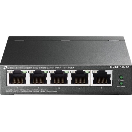 TP-Link TL-SG105MPE Switch 5xGbE (4PoE+) Metal