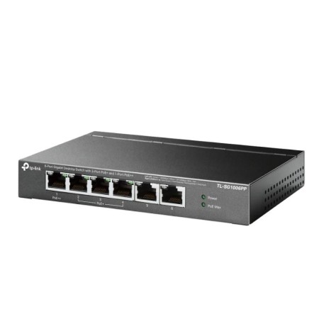 Switch TP-Link TL-SG1006PP 6 Puertos/ RJ-45 10/100/1000/ PoE++
