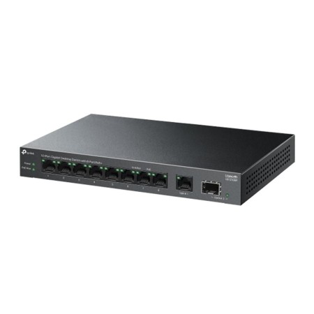 TP-Link LS1210GP Switch 8xG PoE+ 1xGb 1xSFP 61W