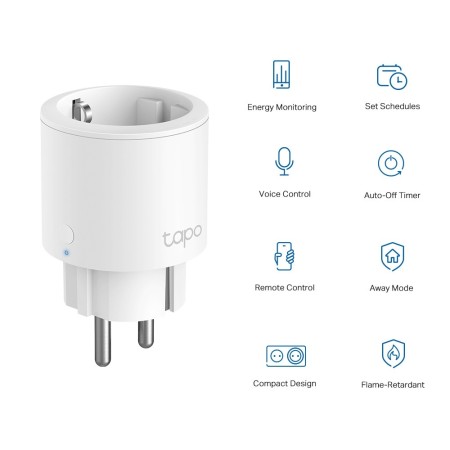 Enchufe inteligente wifi tp - link tapo p115 pack 4 unidades