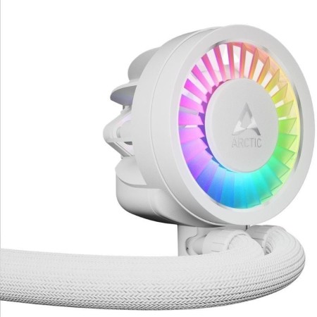 Sistema de Refrigeración Líquida Arctic Liquid Freezer III Pro 420 A-RGB/ Blanco