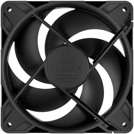 Ventilador Arctic P12 Pro Reverse/ 12cm/ Negro