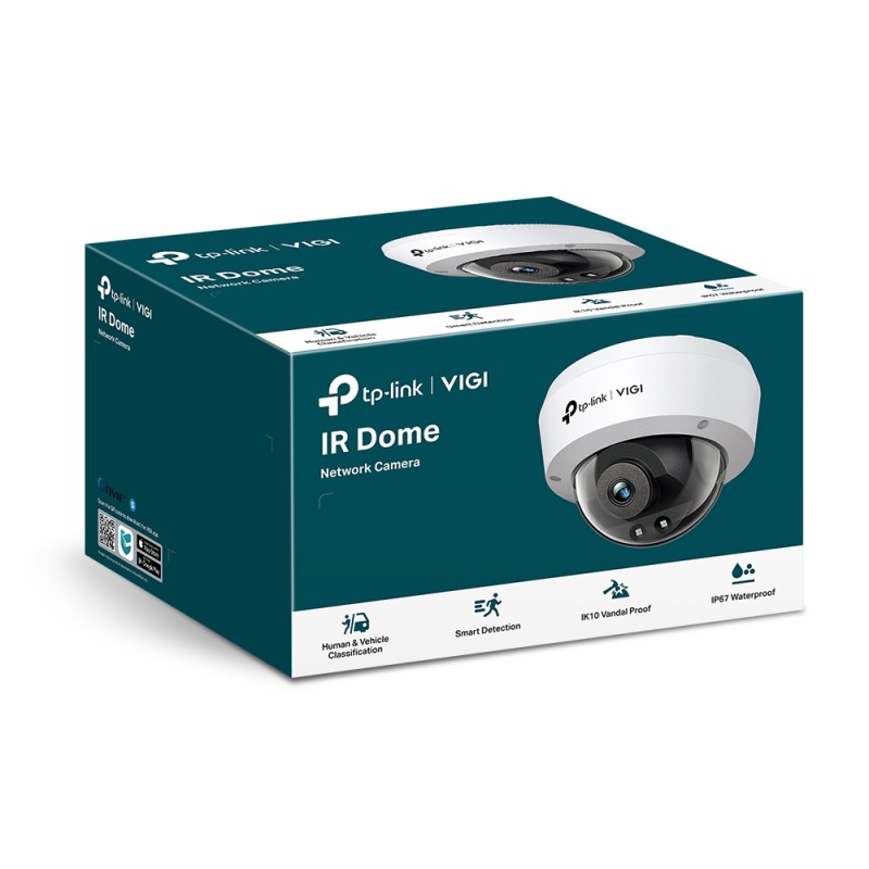 Camara de seguridad wifi tp - link vigi c240i (2.8mm) 2k ip67