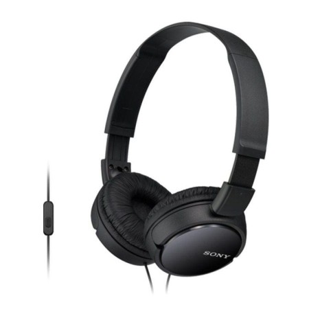 Auriculares sony mdrzx110apb - negro - pleglable - microfono