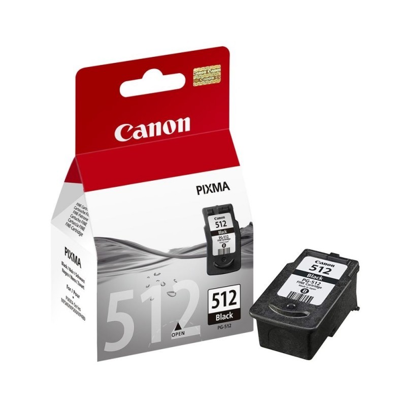Cartucho tinta canon pg 512 negro 15ml mp240 - mp490 - mx320 - 330