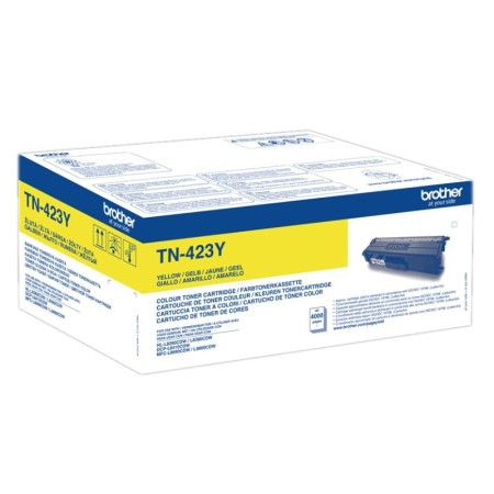 Tóner Original Brother TN-423Y Alta Capacidad/ Amarillo