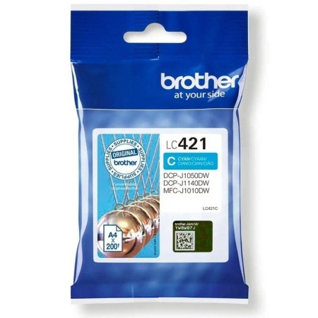 Brother Cartucho LC421C Cyan