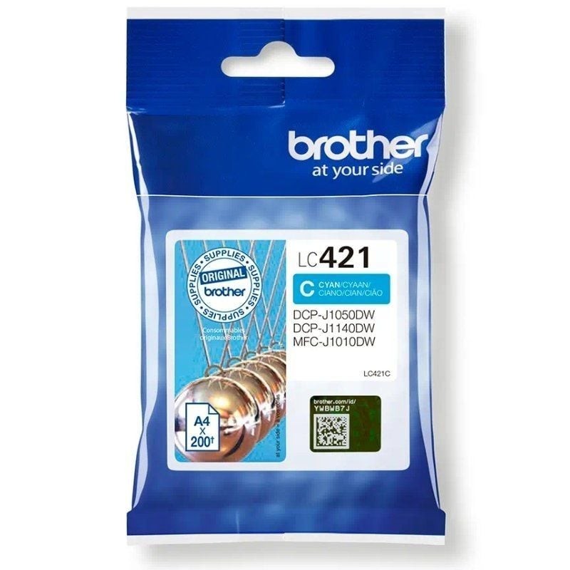 Brother Cartucho LC421C Cyan