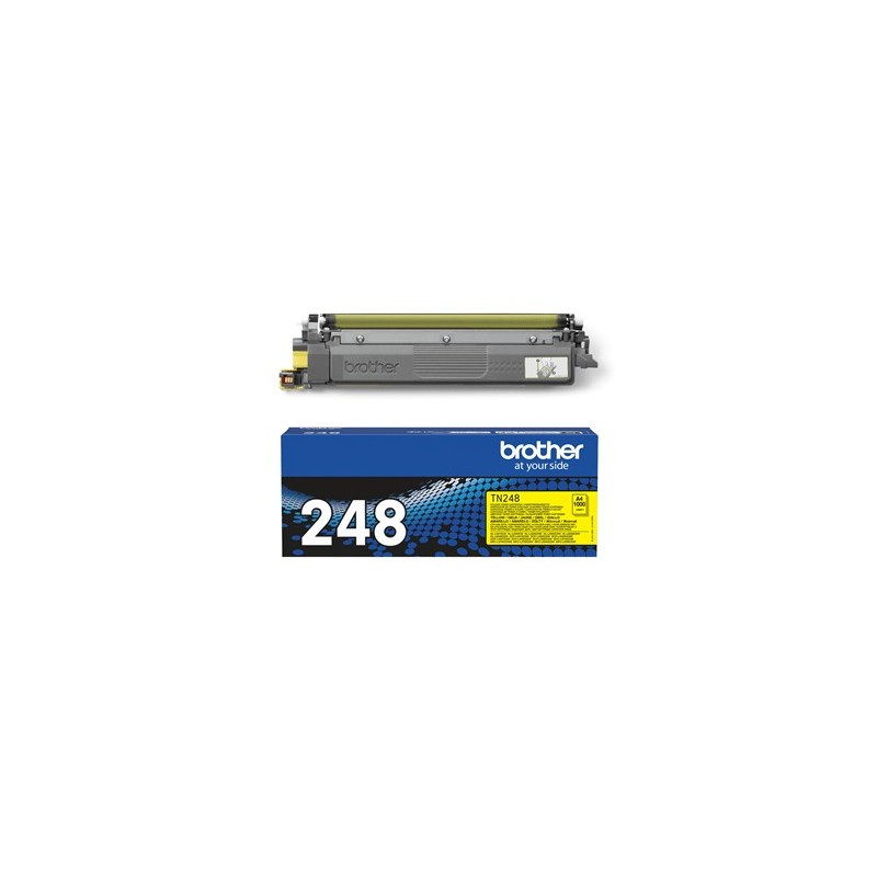 Toner brother tn248y amarillo 1000 paginas