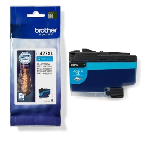 Cartucho tinta brother lc427xlc cian