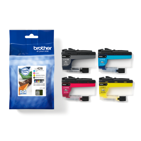 Multipack brother lc426val negro - cian - magneta - amarilo