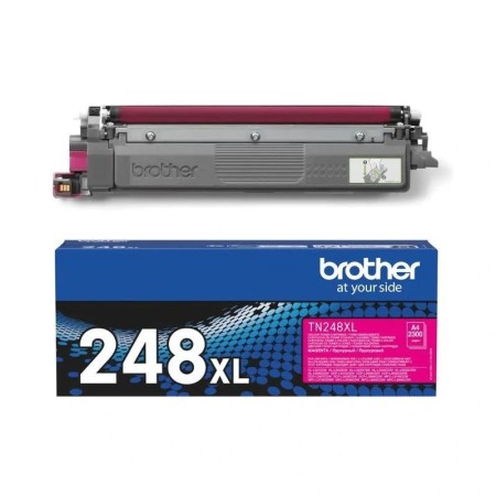 Tóner Original Brother TN248XLM Alta Capacidad/ Magenta