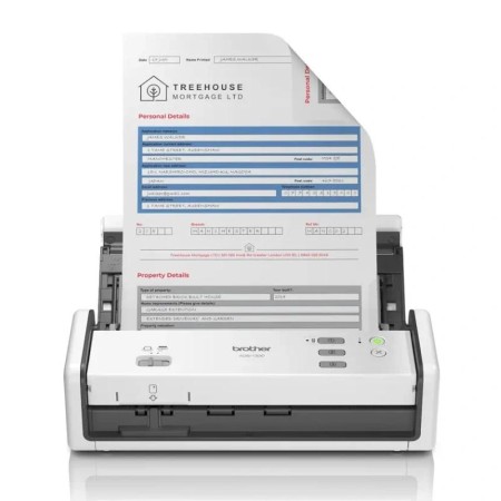 Escaner sobremesa brother ads1300 - 30ppm - duplex automatico - usb 2.0 - usb tipo c - adf 20 hojas