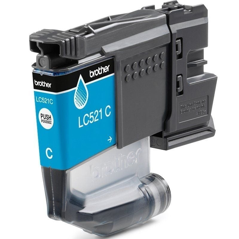Cartucho de Tinta Original Brother LC521C/ Cian