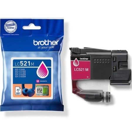 Cartucho de Tinta Original Brother LC521M/ Magenta