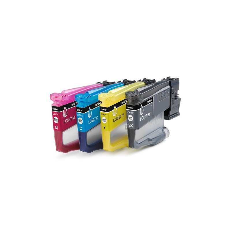 Multipack brother lc527val negro - cian - magenta - amarillo