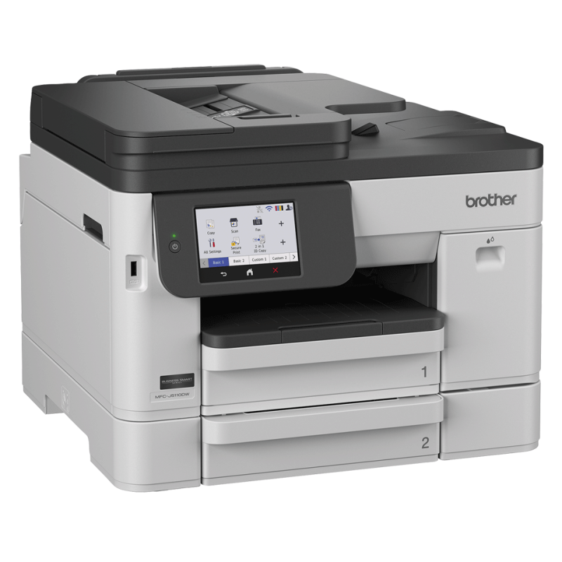 Multifuncion brother inyeccion color mfc - j5110dw a4 - 28ppm - 26ppm a color 512mb - wifi - wifi direct - duplex