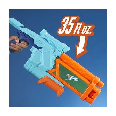 Pistola hasbro nerf super soaker mega dunk fill