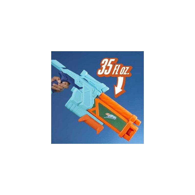 Pistola hasbro nerf super soaker mega dunk fill