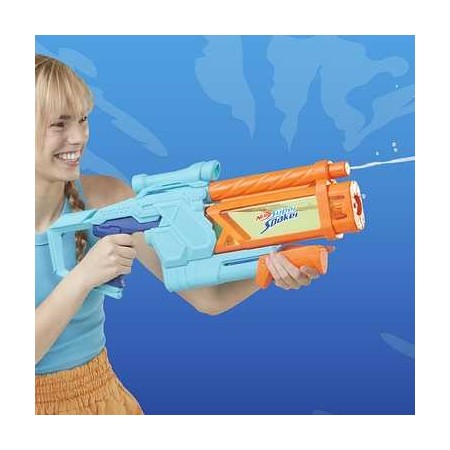Pistola hasbro nerf super soaker mega dunk fill