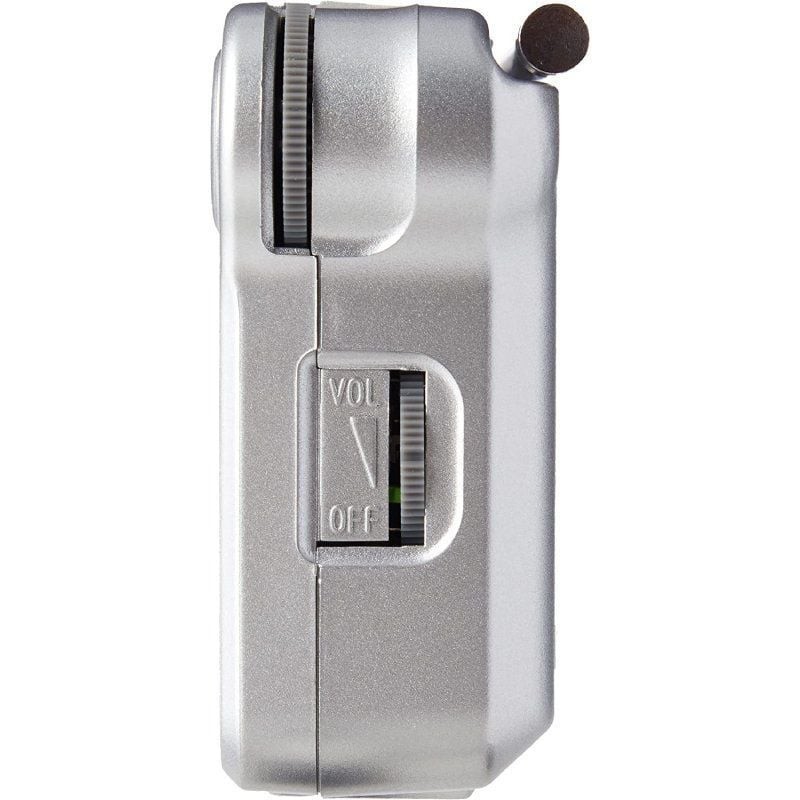 Radio Portátil Panasonic RF-P150D/ con Batería/ a Pilas/ Plateada