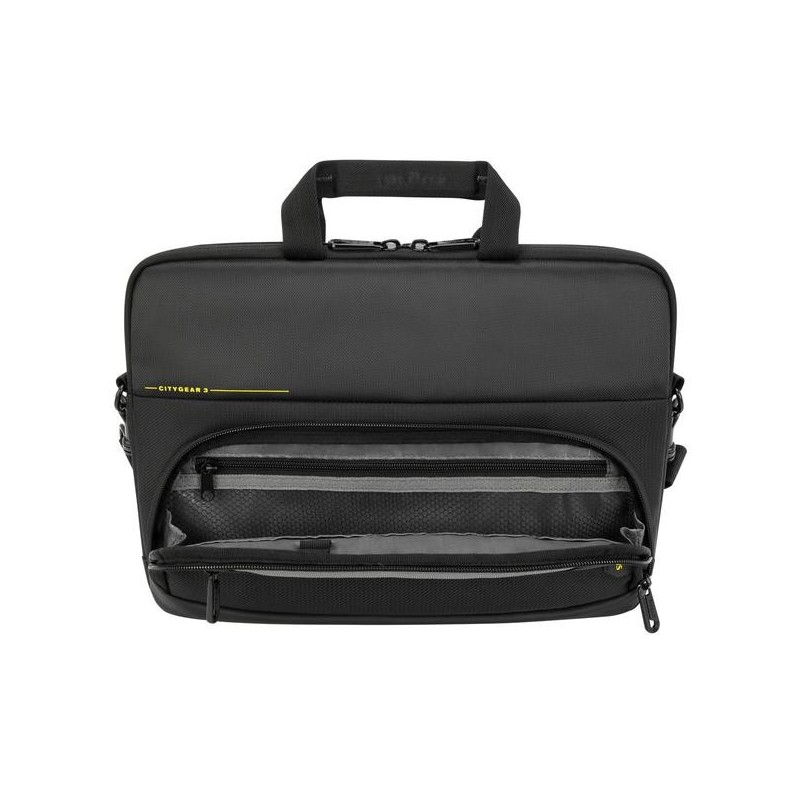 Maletin portatil targus citygear 12 - 14 pulgadas pulgadas slim negro