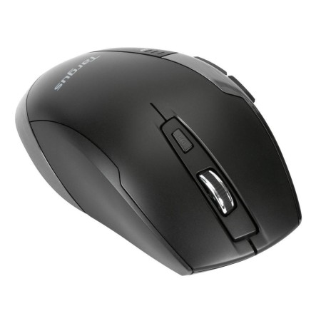 Mouse raton ergonomico targus bluetrace wireless inalambrico antimicrobiano negro