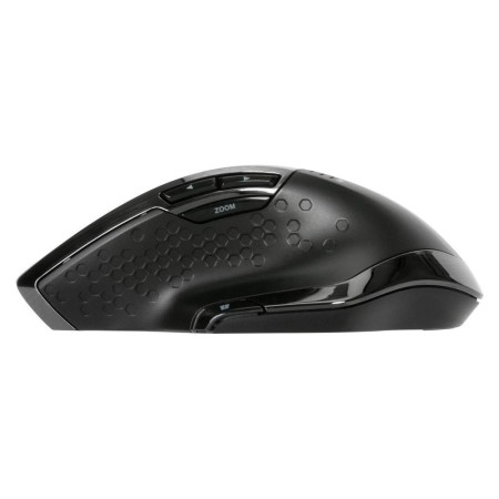 Mouse raton ergonomico targus bluetrace wireless inalambrico antimicrobiano negro
