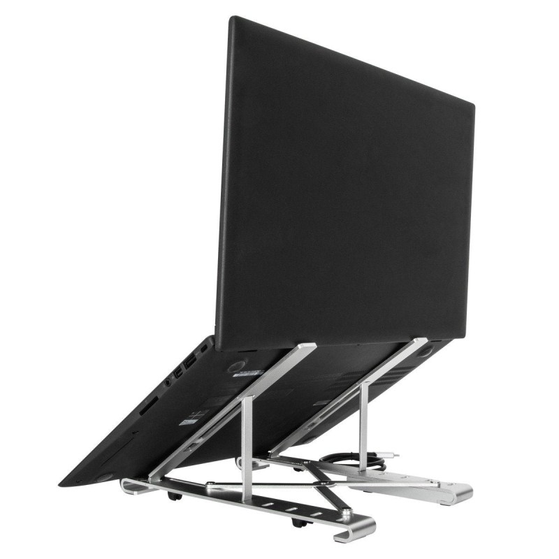 Base para portatil targus con hub integrado 4x usb - a plata