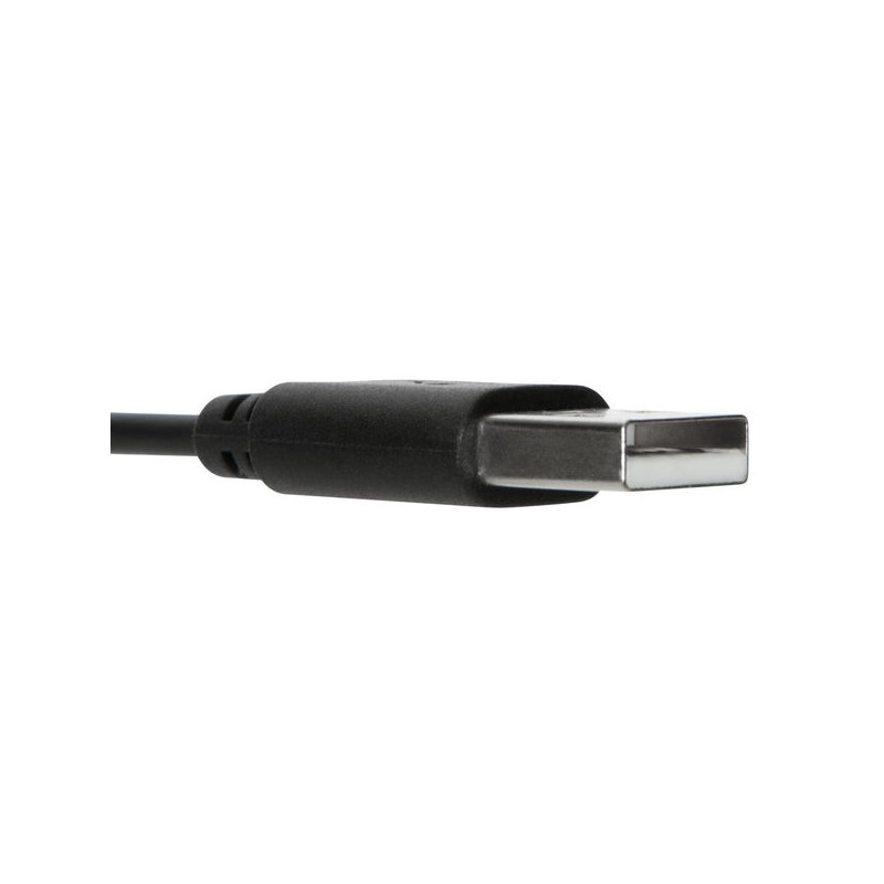 Auriculares stereo targus alambrico negro usb