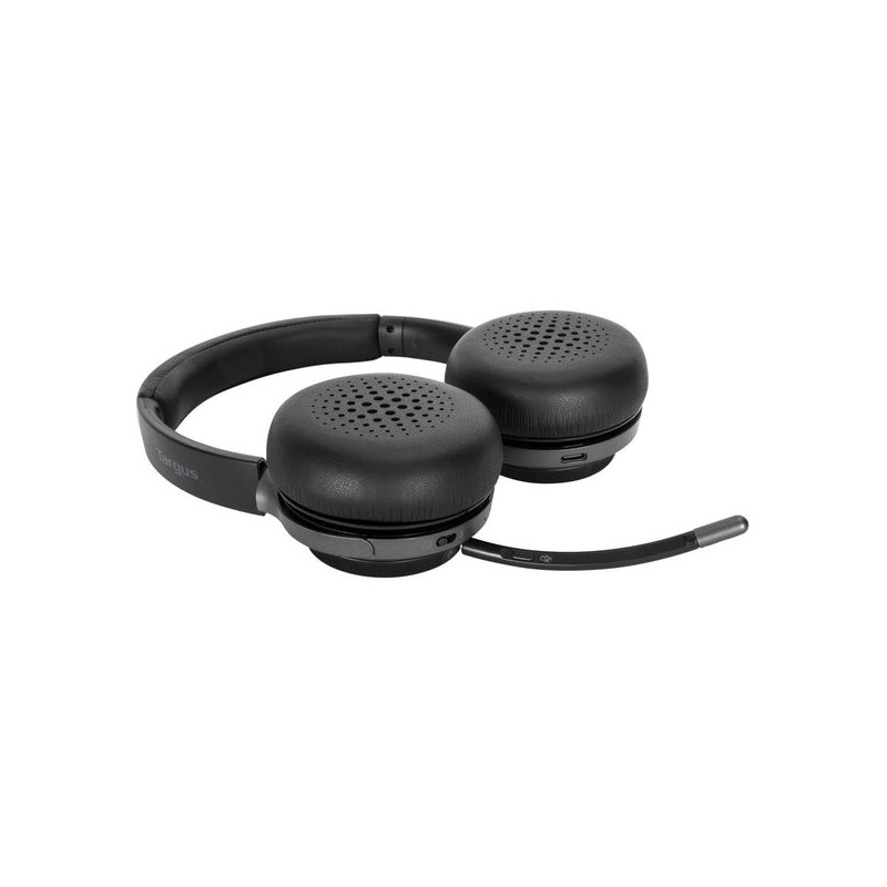 Auriculares stereo targus inalambrico negro