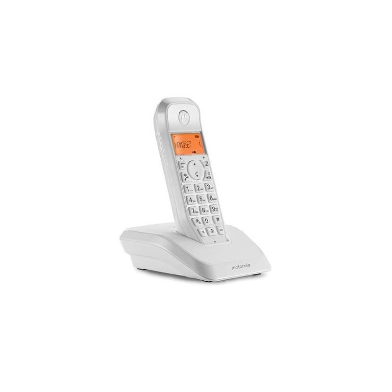 Telefono motorola s1202 wireless inalambrico duo blanco